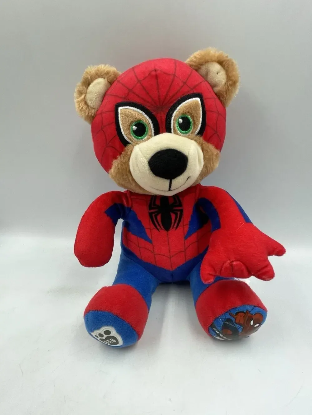 2016 Build A Bear Workshop Marvel Comics Spider Man Stuffed Plush Toy